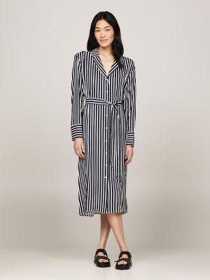 Stripe Midi Shirtdress Product Image