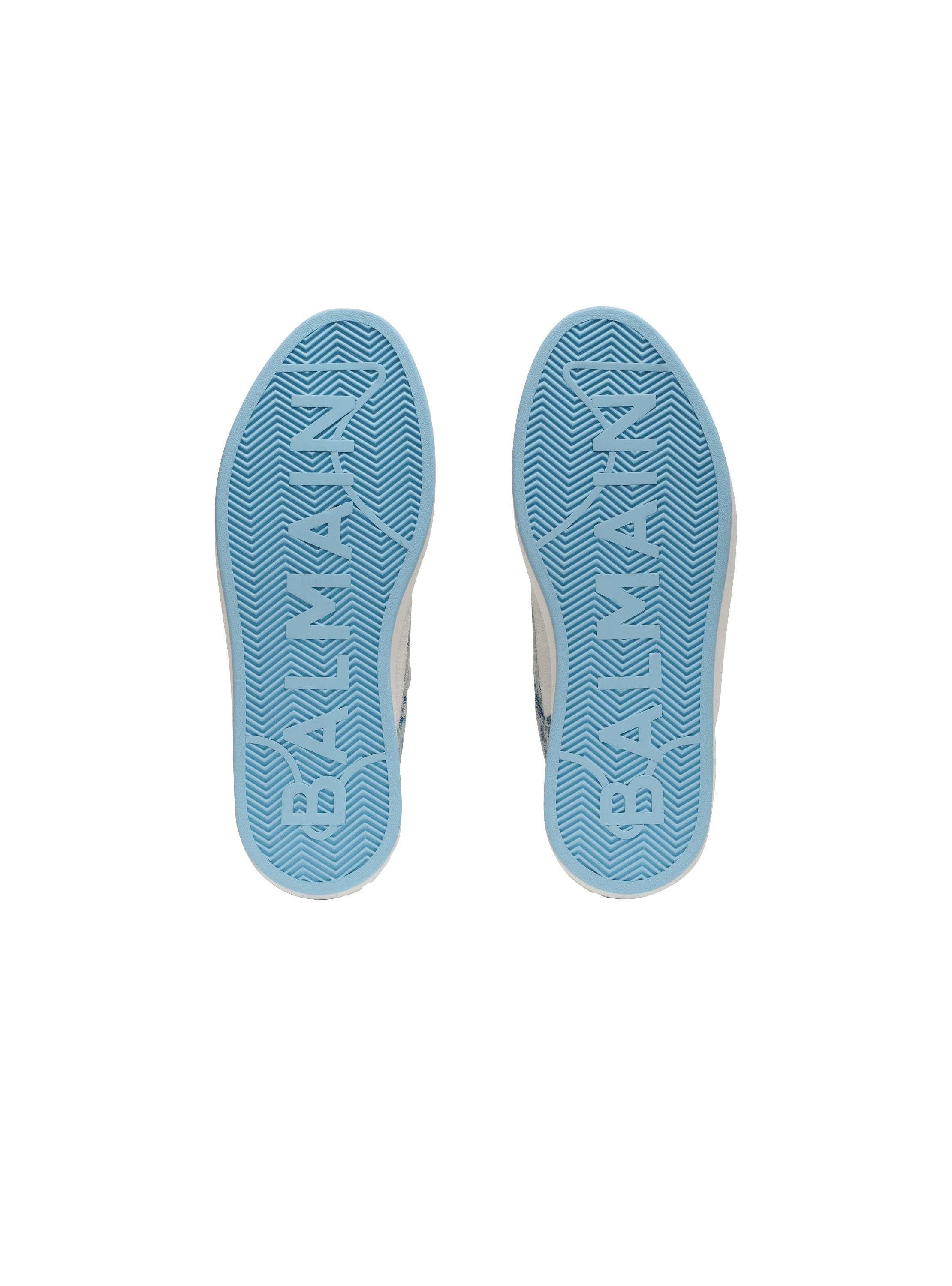 B-Court Flip sneakers in monogrammed denim Product Image