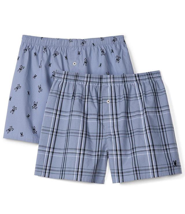 Psycho Bunny Woven Boxers 2-Pack Product Image