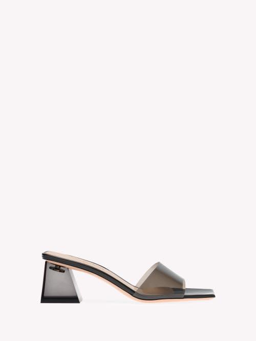 GIANVITO ROSSI Black 55 Pvc Sandals Product Image