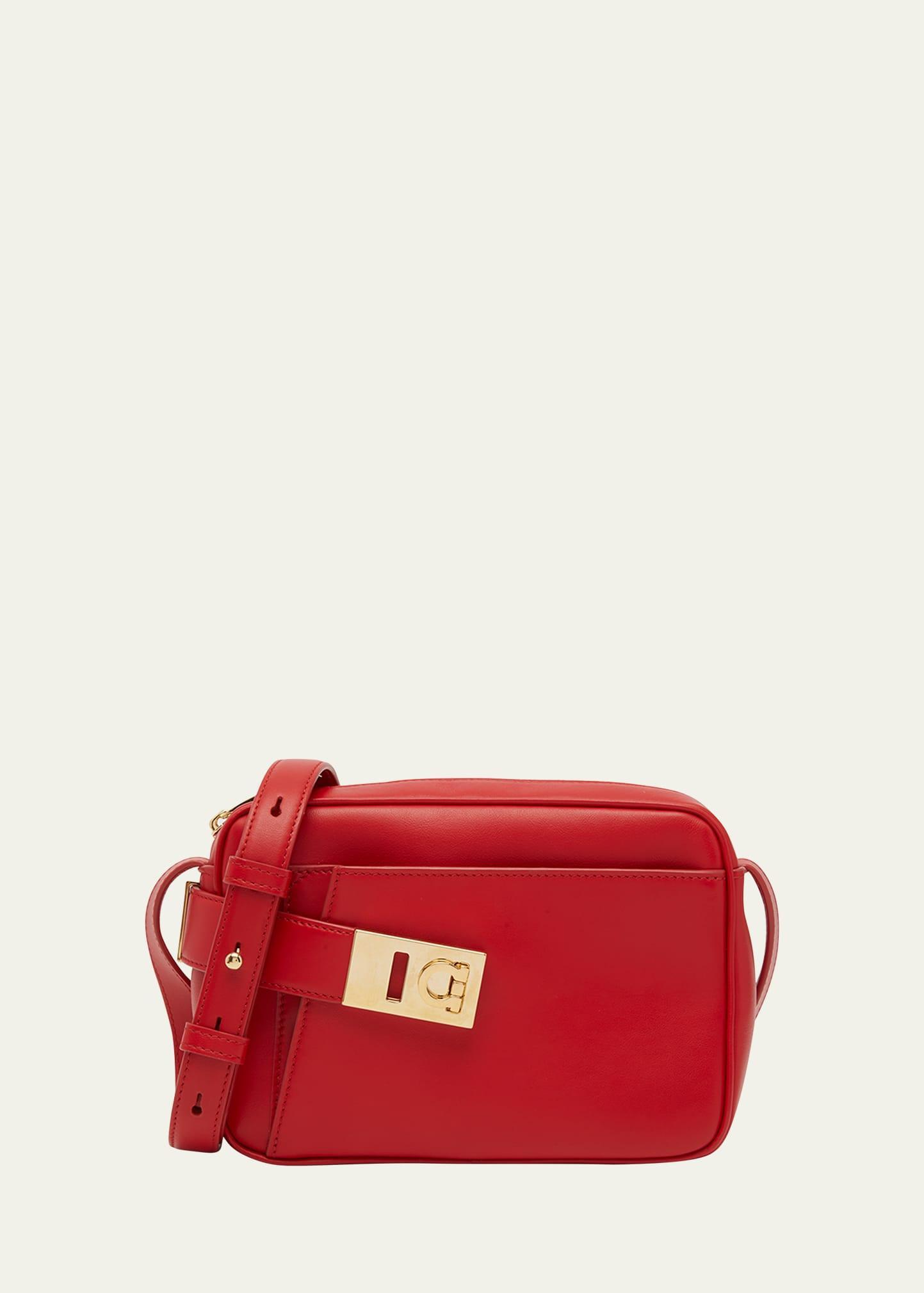 FERRAGAMO Archive Gancini Camera Crossbody Bag Product Image