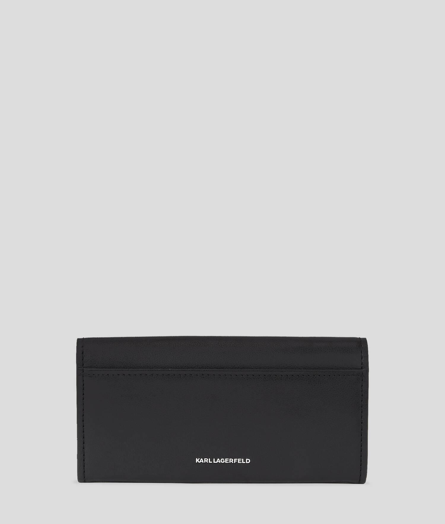 K/IKONIK LEATHER CONTINENTAL WALLET Product Image