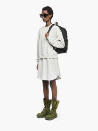 LAYERED SWEATSHIRT DRESS in grey | JW Anderson US  Product Image