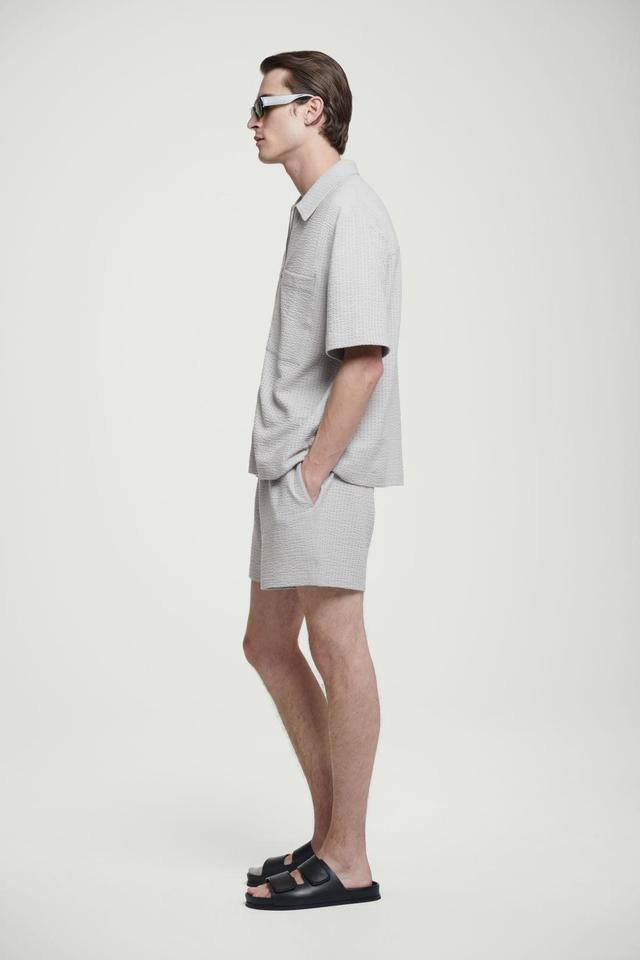 SEERSUCKER ELASTICATED SHORTS Product Image