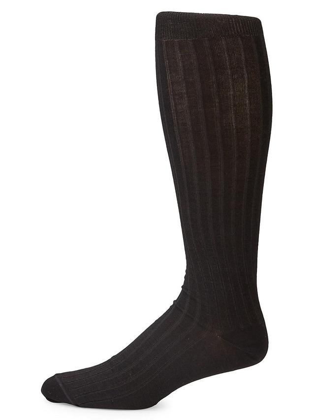 Mens COLLECTION Rib-Knit Knee-High Socks Product Image