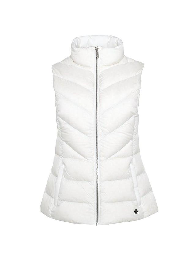 Womens Air Down Quilted Vest Product Image