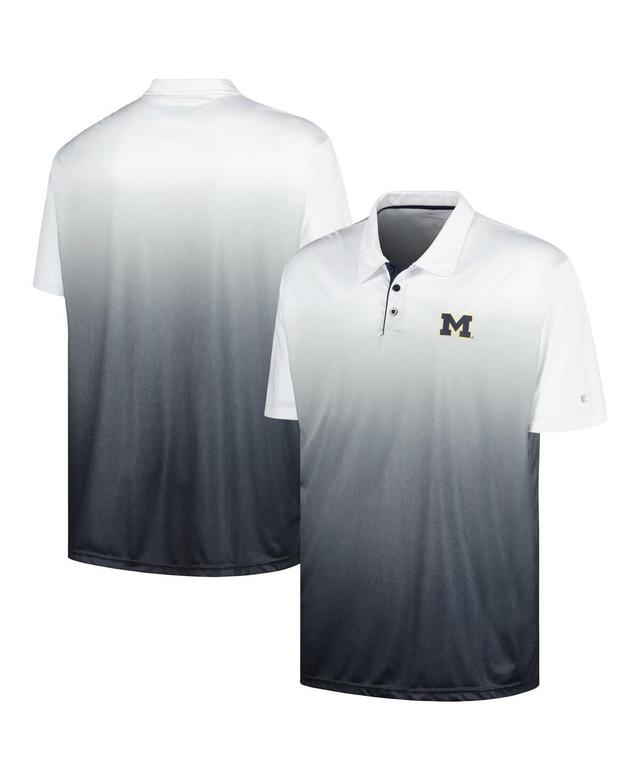 Mens Colosseum Charcoal Michigan Wolverines Magic Polo Shirt Product Image