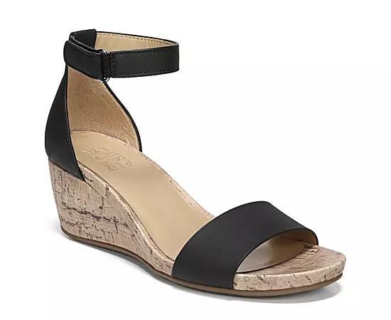 Naturalizer Areda Ankle Strap Wedge Sandals Product Image