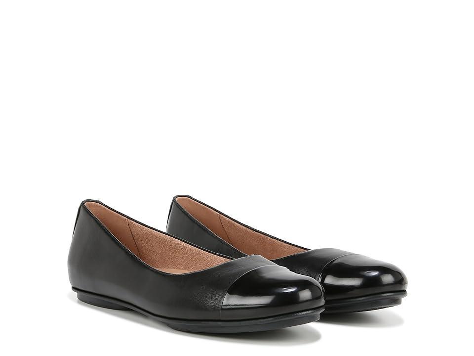 Naturalizer Maxwell Leather Cap Toe Ballet Flats Product Image