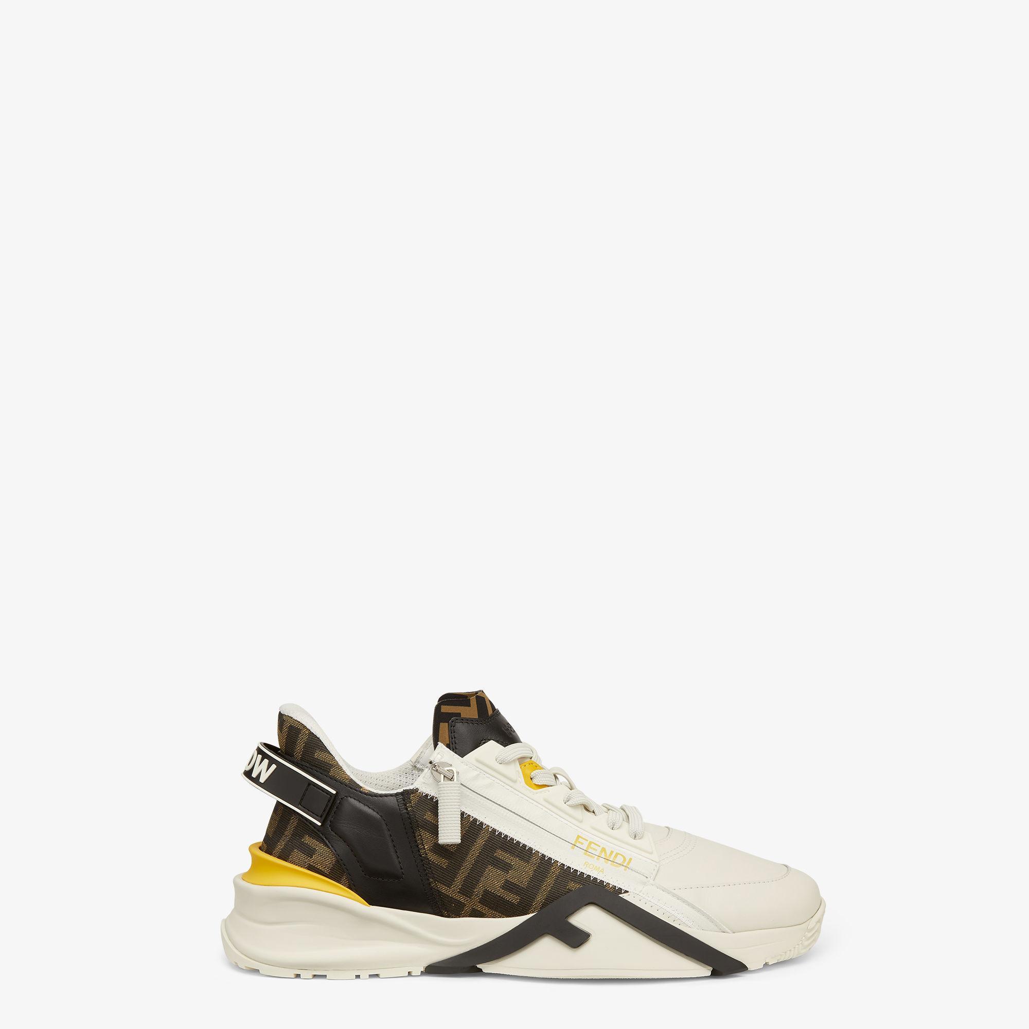 Fendi Flow SneakersWhite leather low-tops Product Image