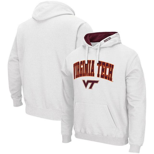 Mens Colosseum Virginia Tech Hokies Arch & Logo 3.0 Pullover Hoodie Product Image