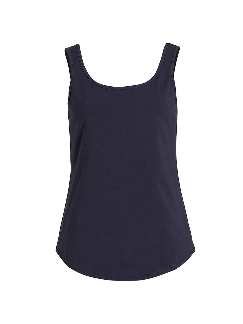 Womens Stretch Cotton Tank Top Product Image