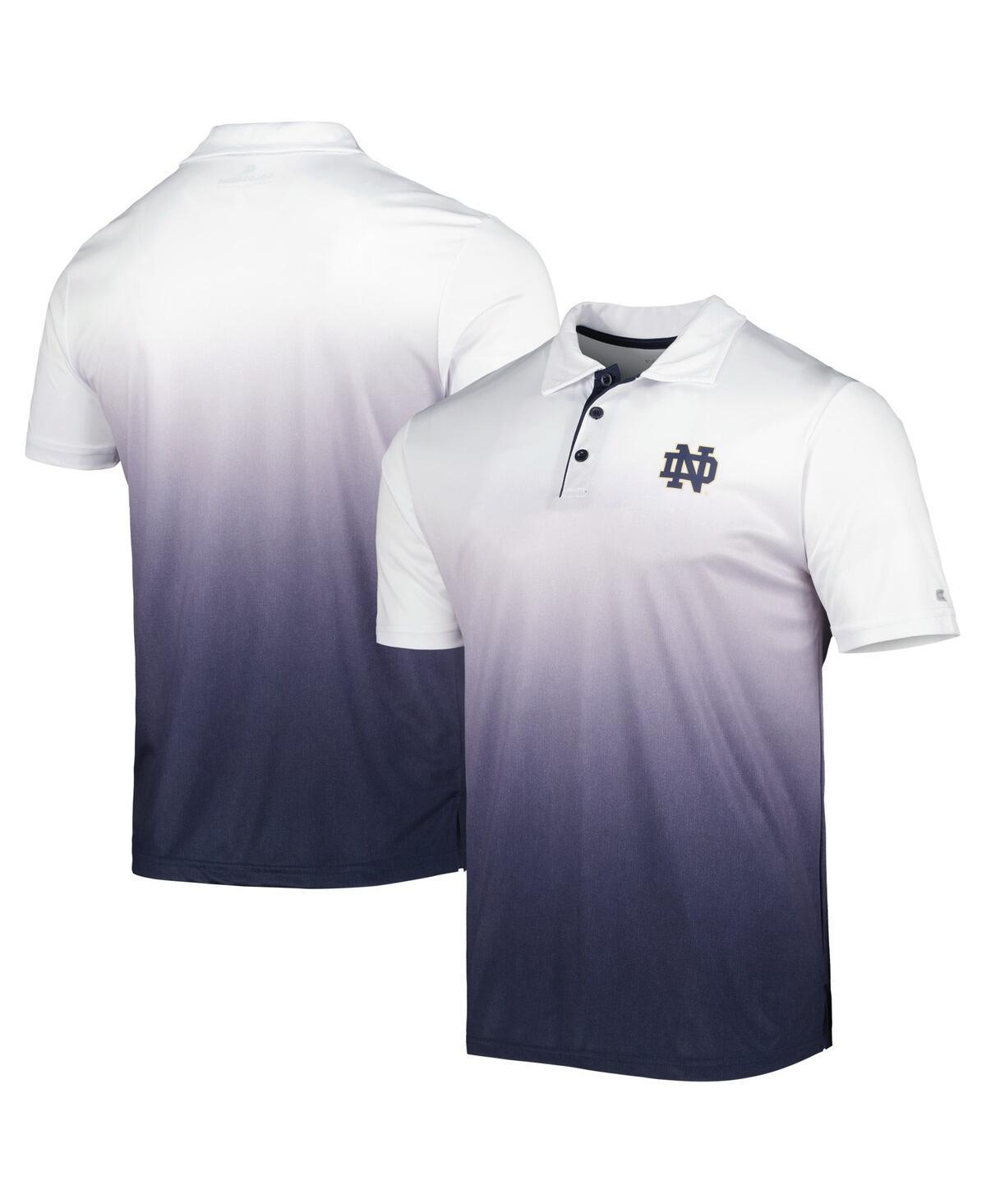 Mens Colosseum Navy Notre Dame Fighting Irish Magic Polo Shirt Product Image