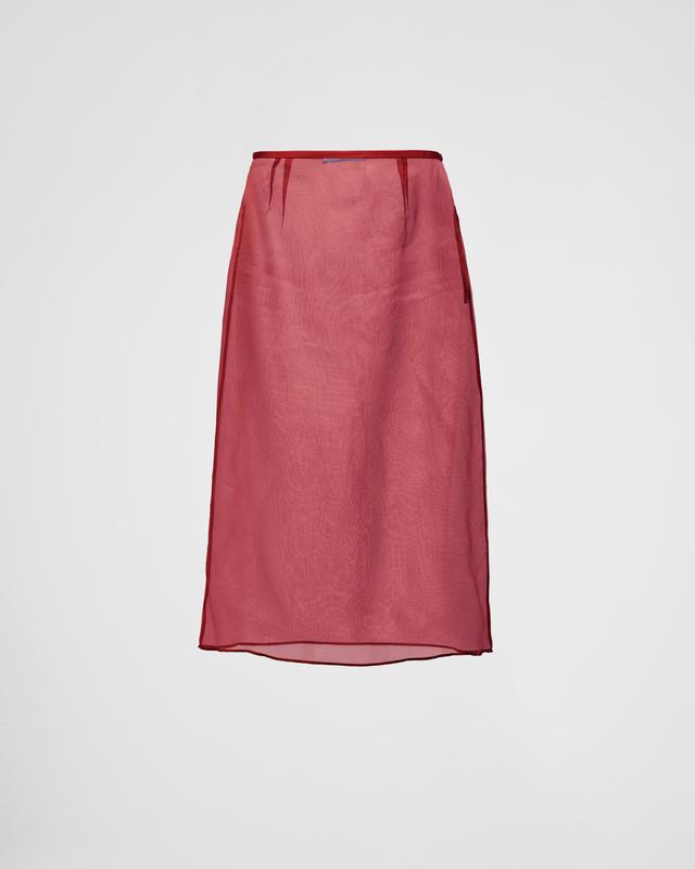 Organza midi-skirt Product Image