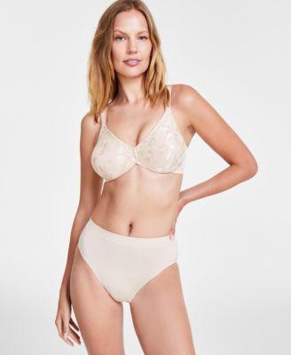 Women's Awareness Full-Figure Seamless Bra & B-Smooth Brief Underwear Product Image