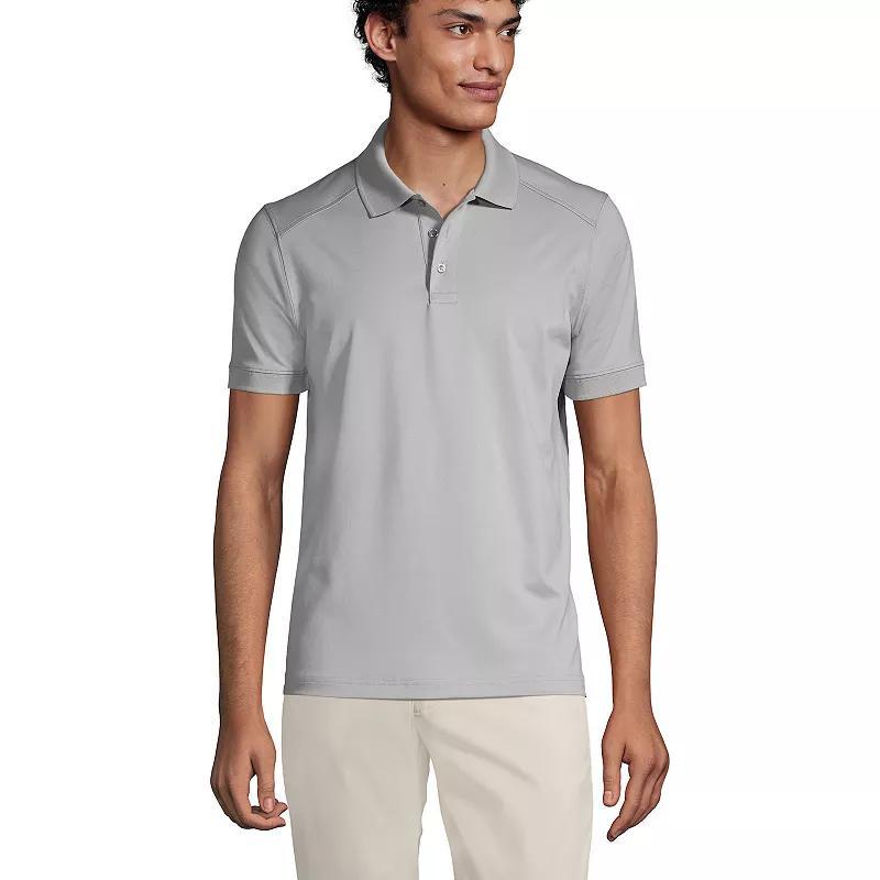 Mens Lands End Short Sleeve Rapid-Dry Active Polo Shirt Product Image