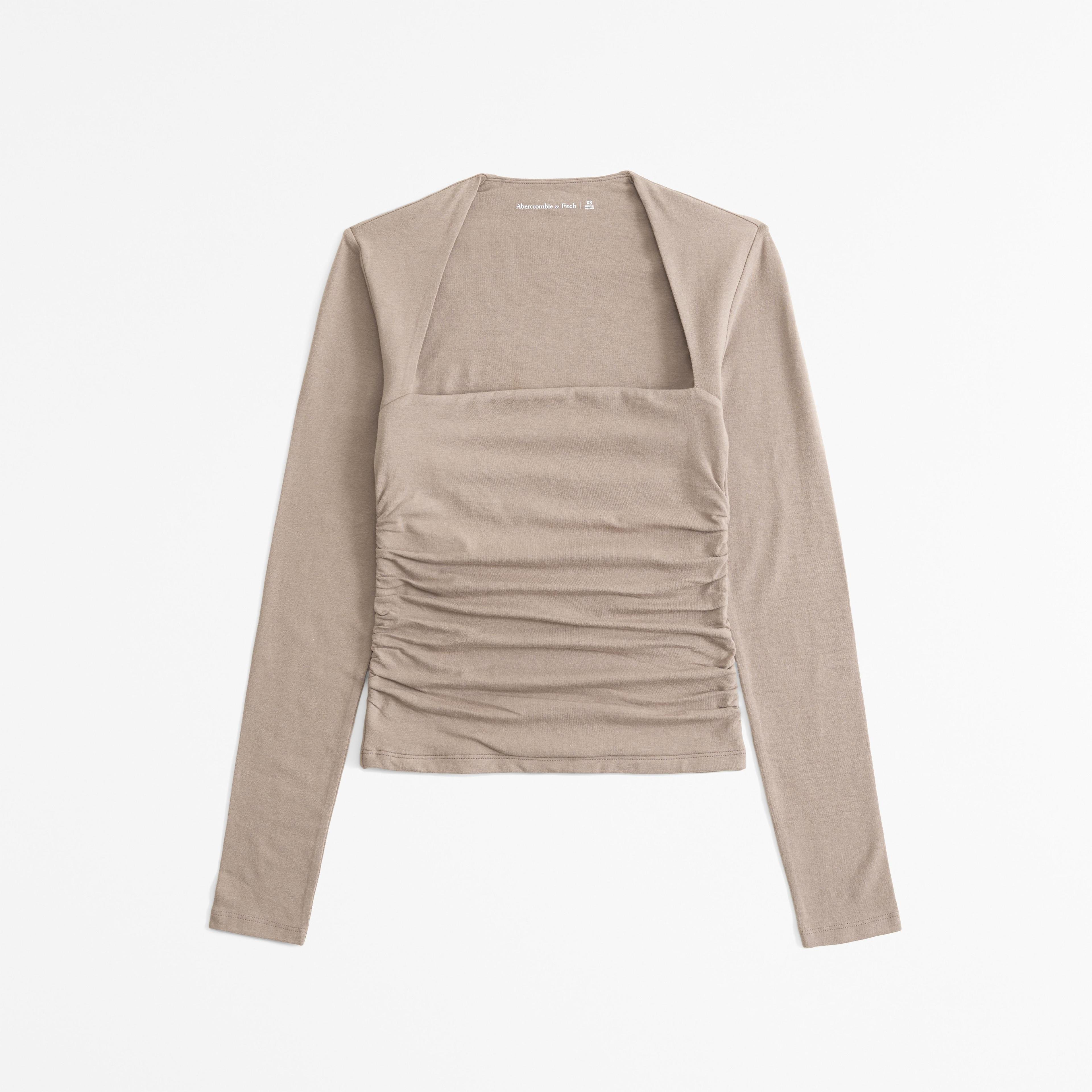 The A&F Ava Long-Sleeve Top Product Image