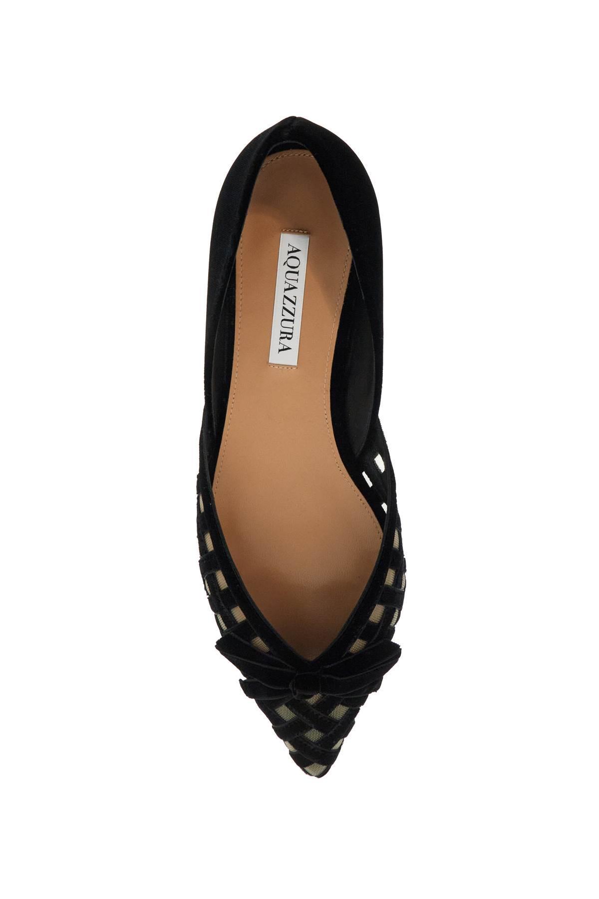 AQUAZZURA Flats In Black Product Image