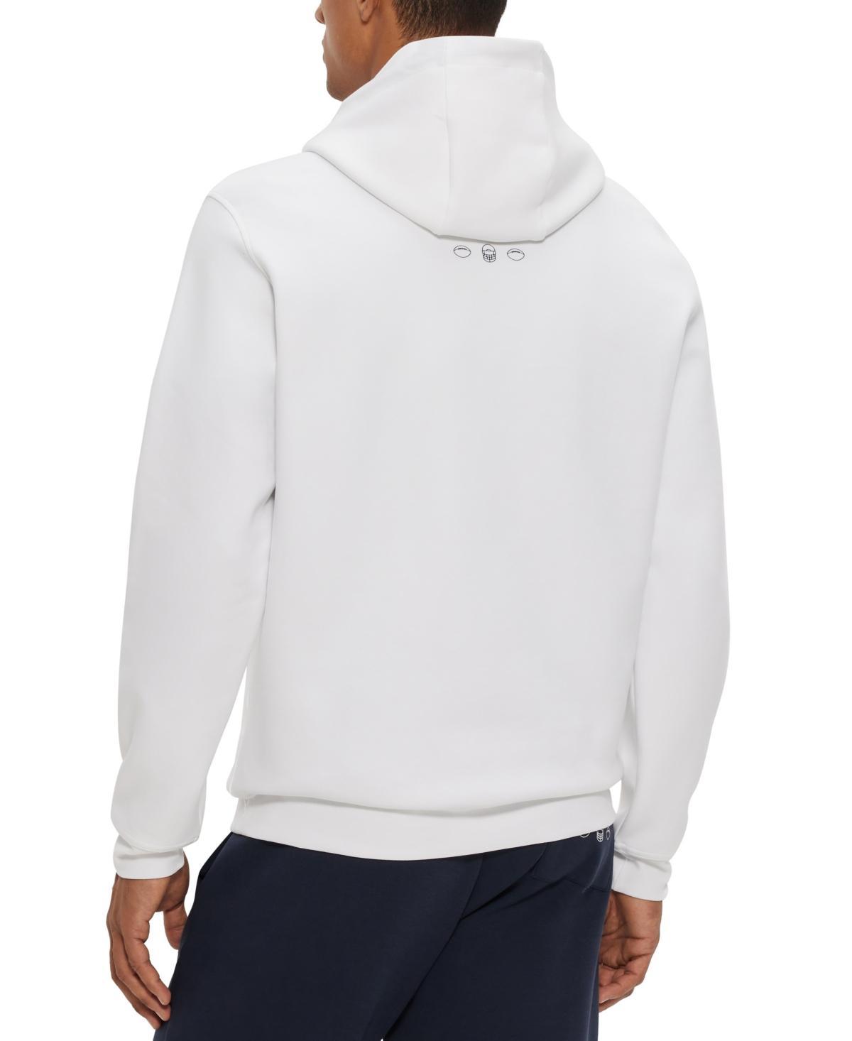 HUGO BOSS X Nfl Touchback Graphic Hoodie In Open White Product Image