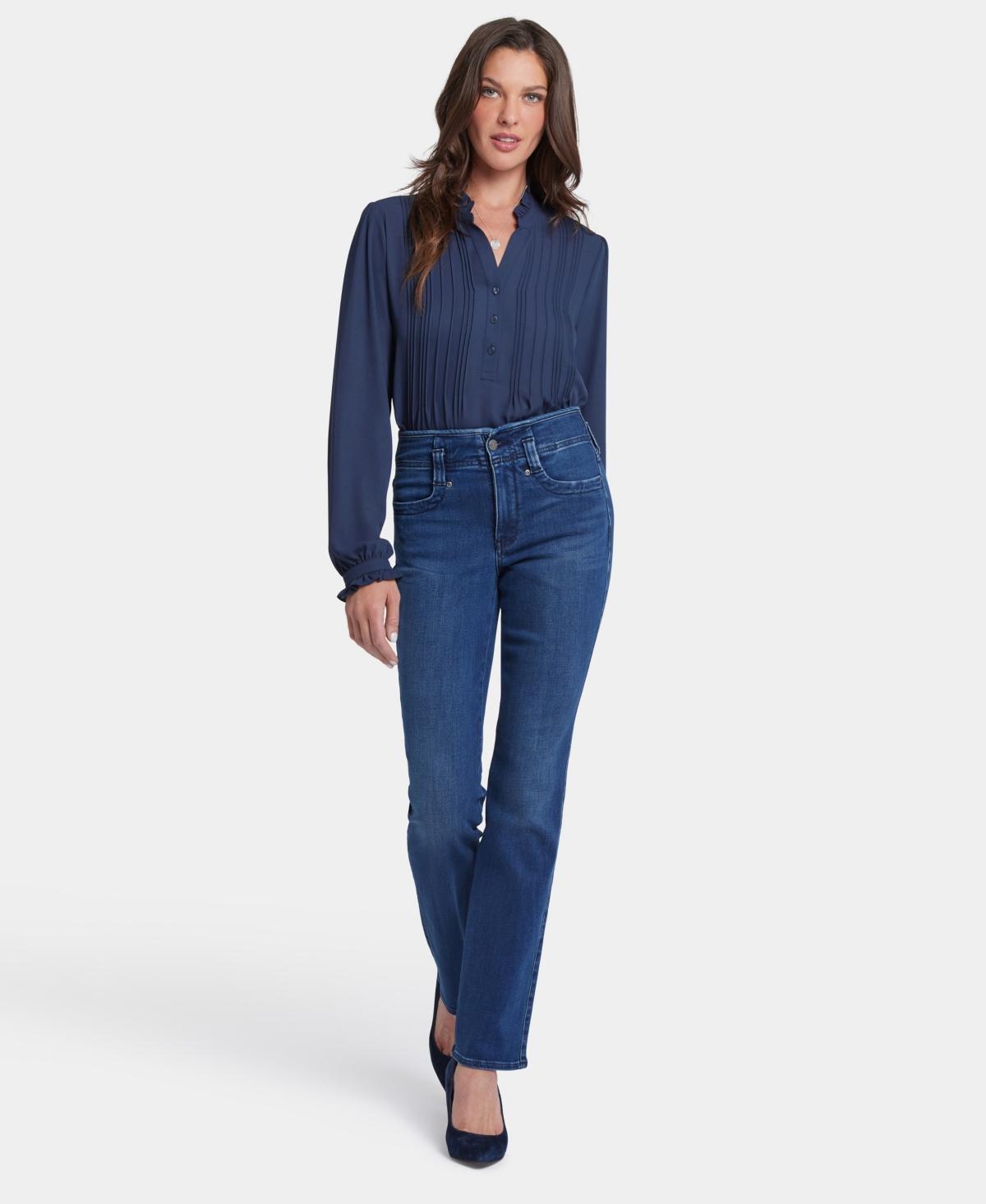 Nydj Womens Marilyn Straight Jeans Product Image