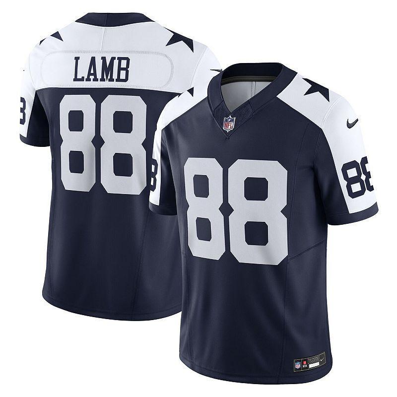 Nike Mens CeeDee Lamb Dallas Cowboys Vapor F.u.s.e. Limited Jersey - Navy Product Image