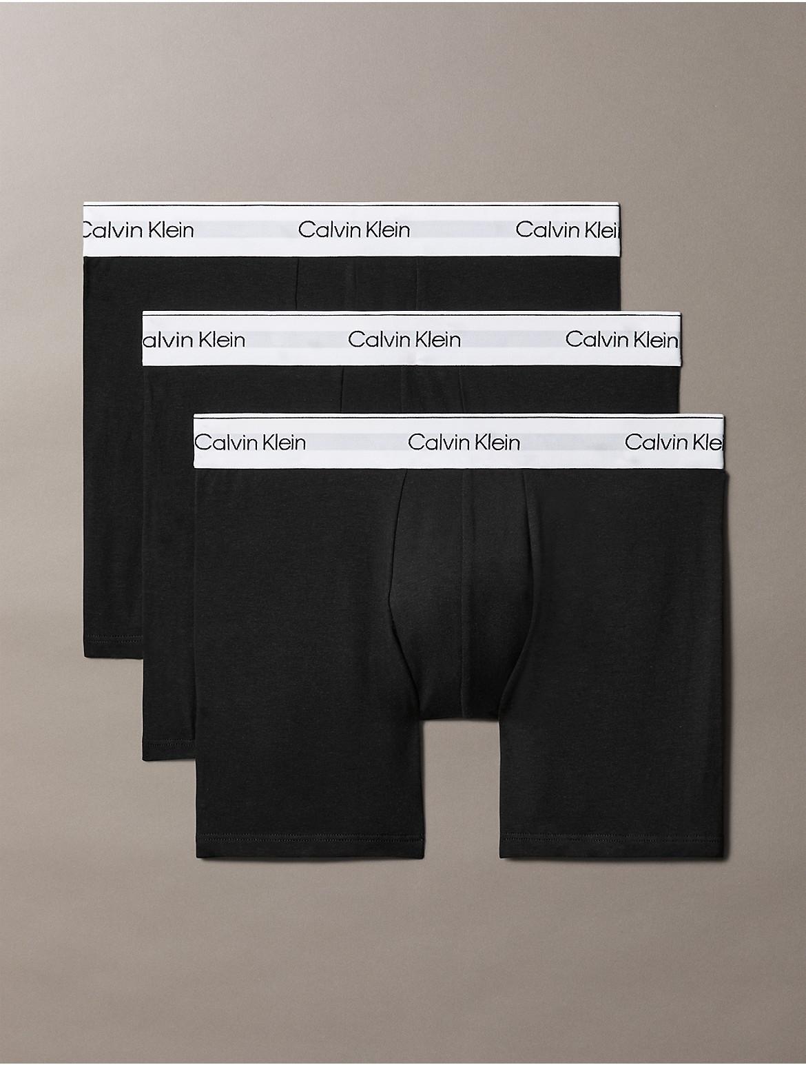 Calvin Klein Mens Modern Cotton Stretch 3-Pack Boxer Brief - Multi - S Product Image