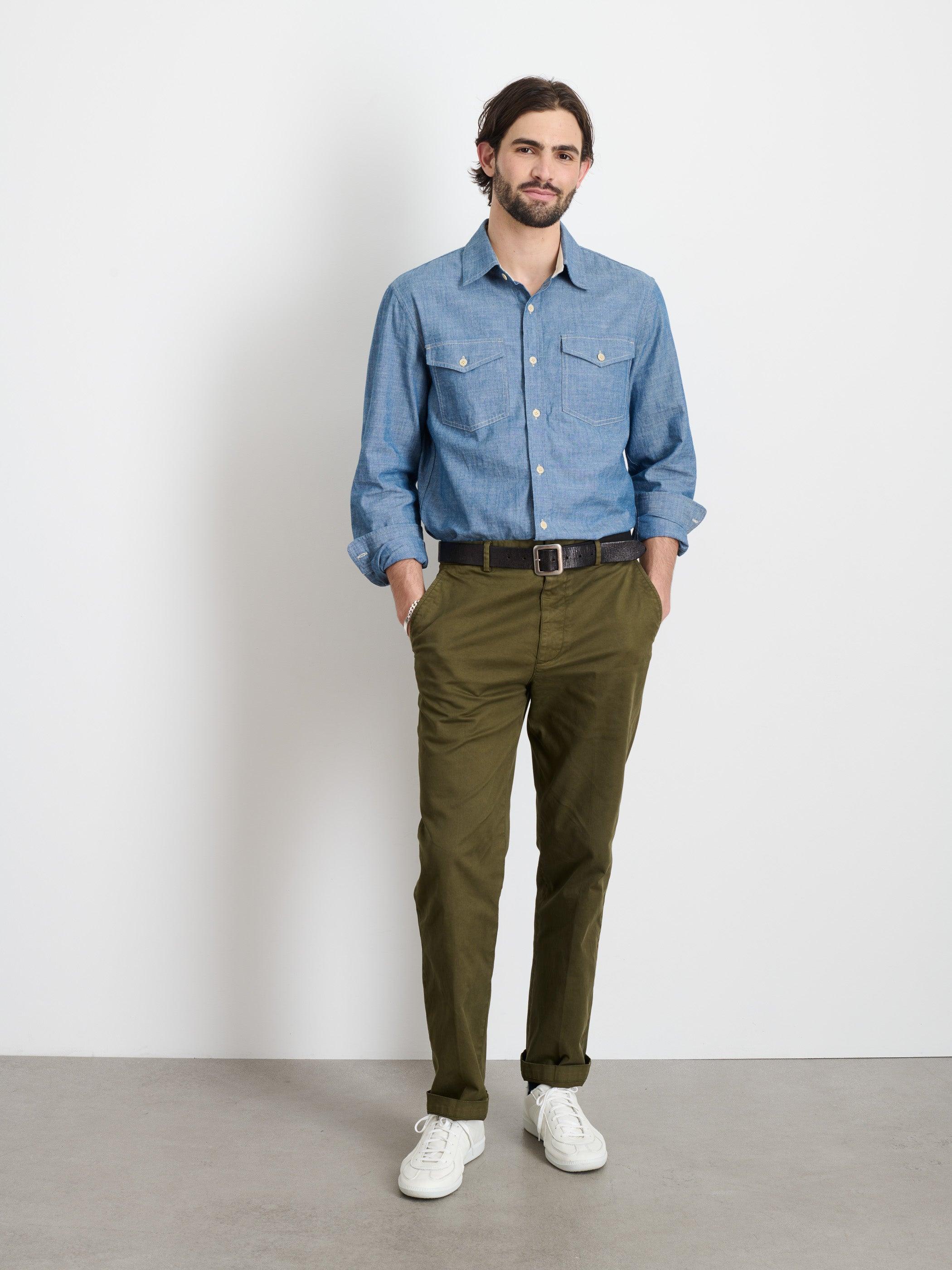 Max Trouser In Chino Male Product Image