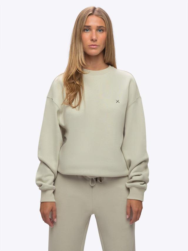 Divine Fleece Pullover | Parchment Relaxed-Fit Product Image