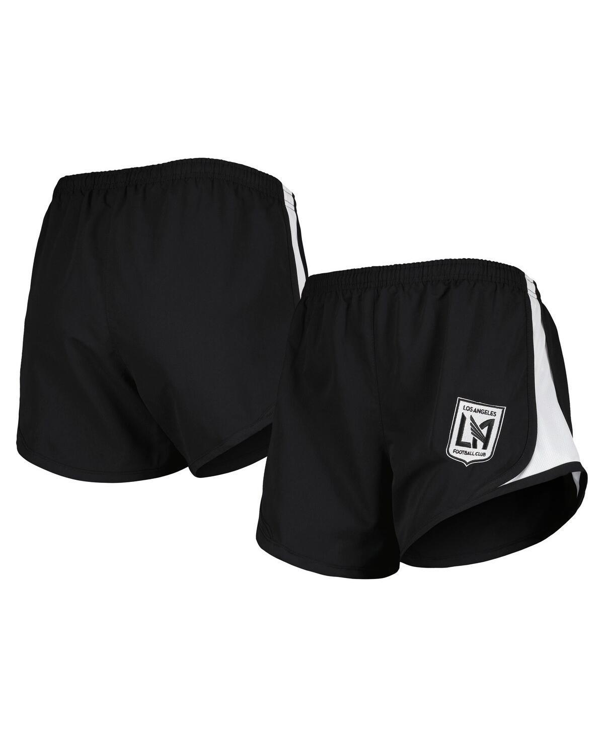 Womens Black LAFC Basic Sport Mesh Shorts Product Image