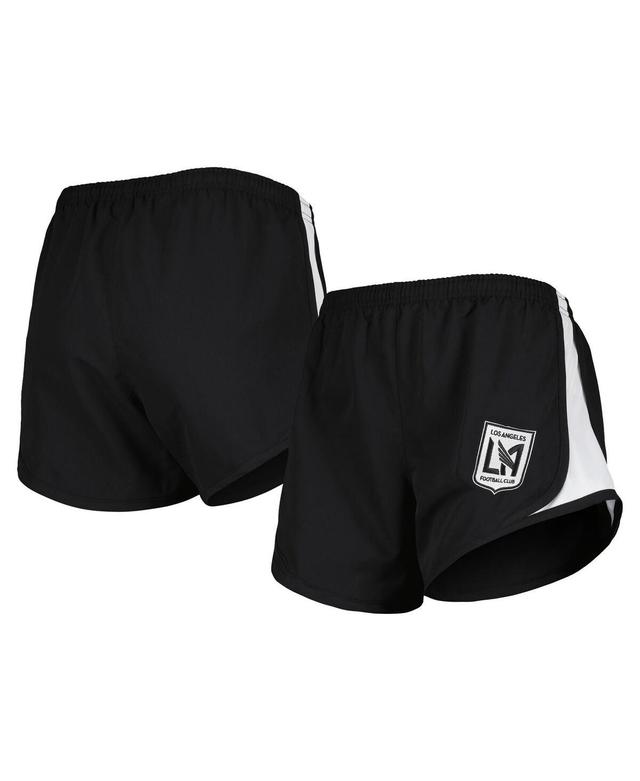 Womens Black LAFC Basic Sport Mesh Shorts Product Image