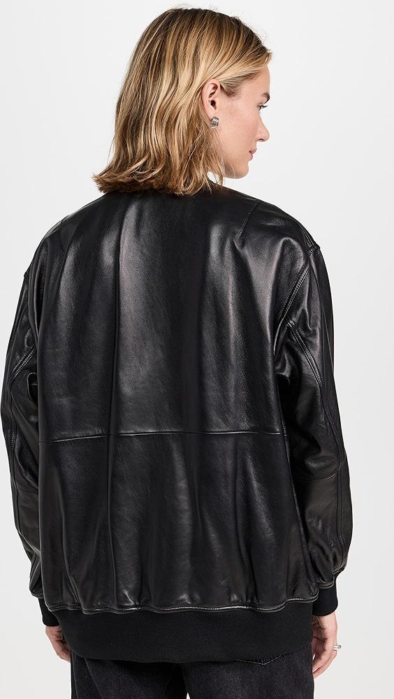 Theory Oversized Flight Jacket | Shopbop Product Image