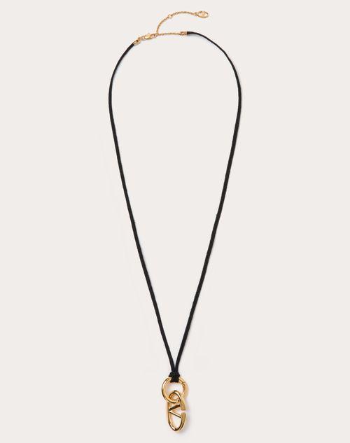 VLOGO THE BOLD EDITION ROPE AND METAL NECKLACE Product Image