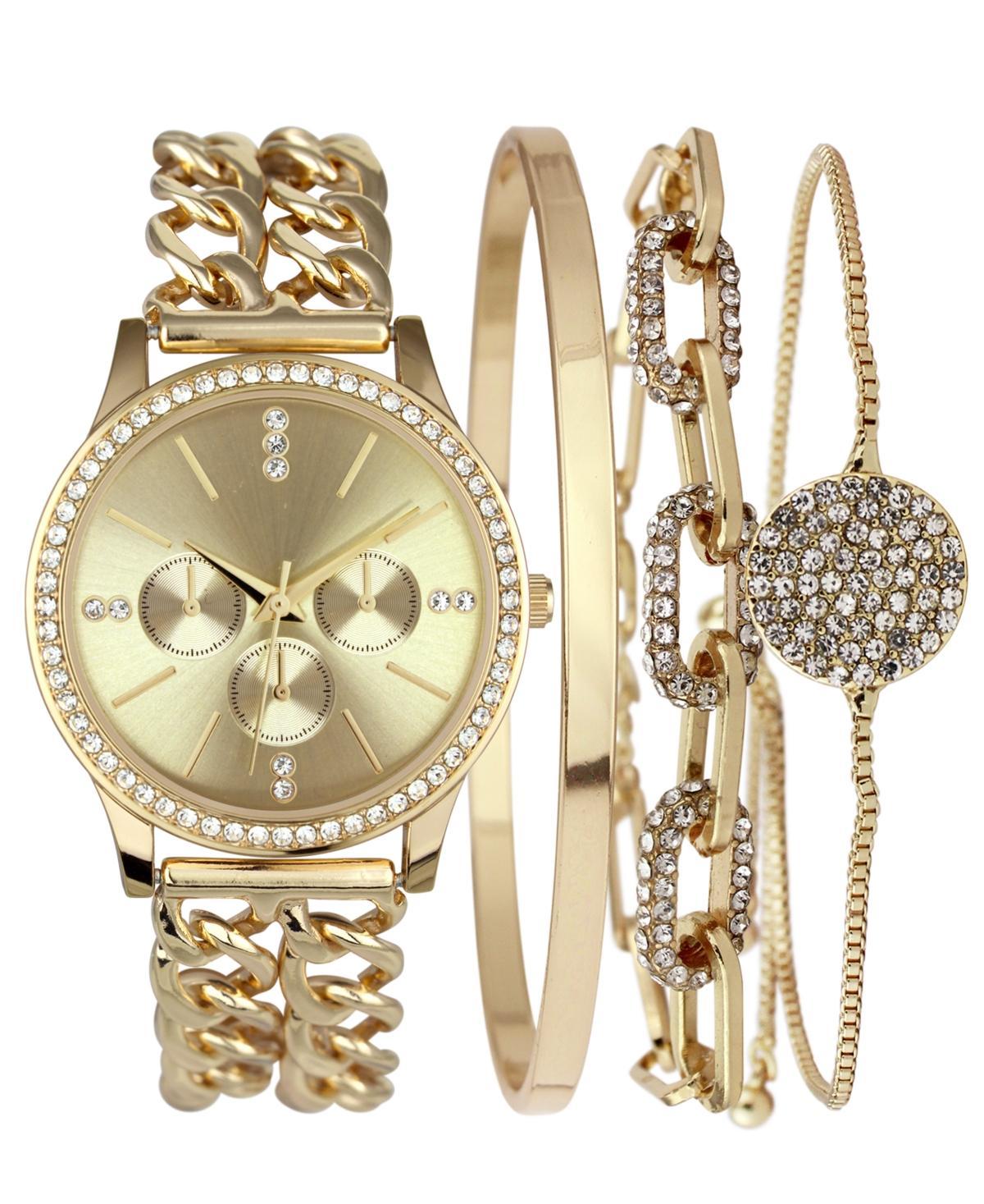 I.n.c. International Concepts Womens Bracelet Watch 36m Gift Set, Created for Macys Product Image