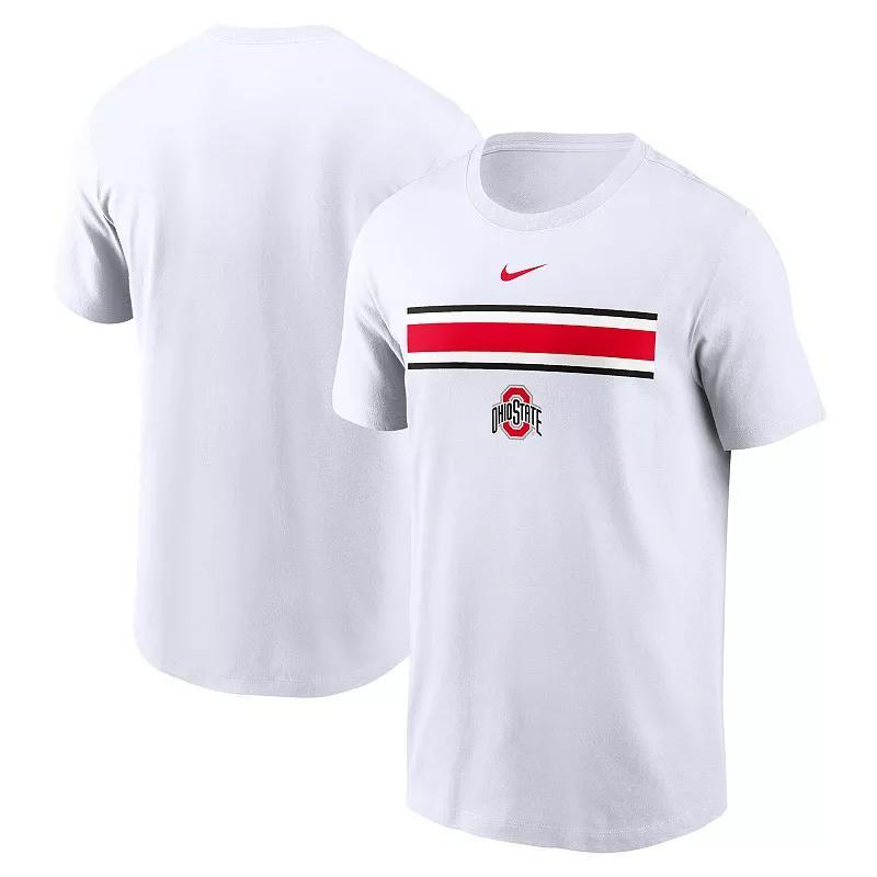 Mens Nike Ohio State Buckeyes Campus Pattern T-Shirt Product Image