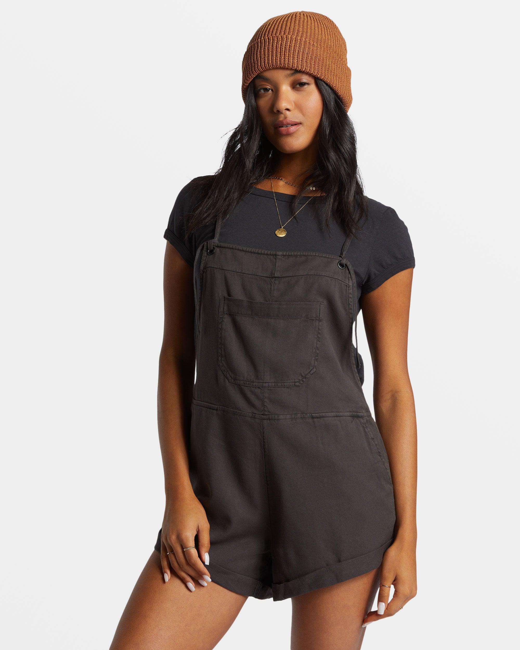 Wild Pursuit Romper - Off Black Female Product Image