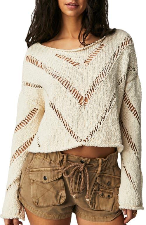 Free People Hayley Sweater (Cream) Women's Sweater product image