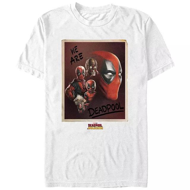 Mens Marvel Deadpool And Wolverine We Are Deadpool Photo Graphic Tee Product Image