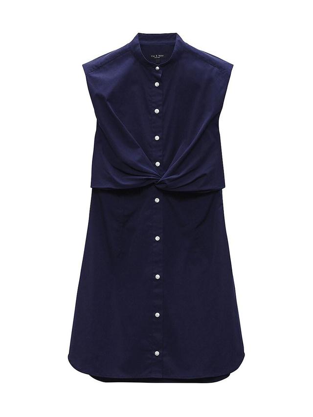 Womens Louisa Cotton Poplin Shirtdress Product Image