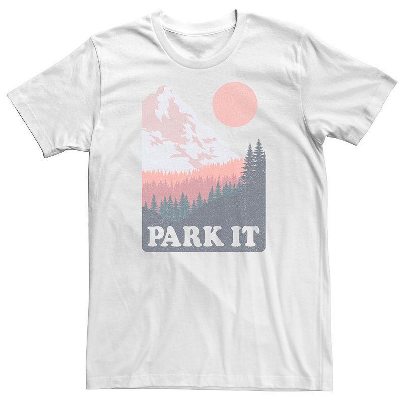 Big & Tall Park It Mountain and Forest Landscape Graphic Tee, Mens Product Image