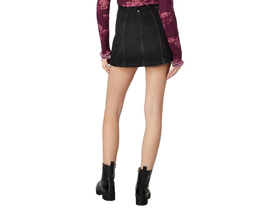 Free People We the Free Runaway Denim Miniskirt Product Image