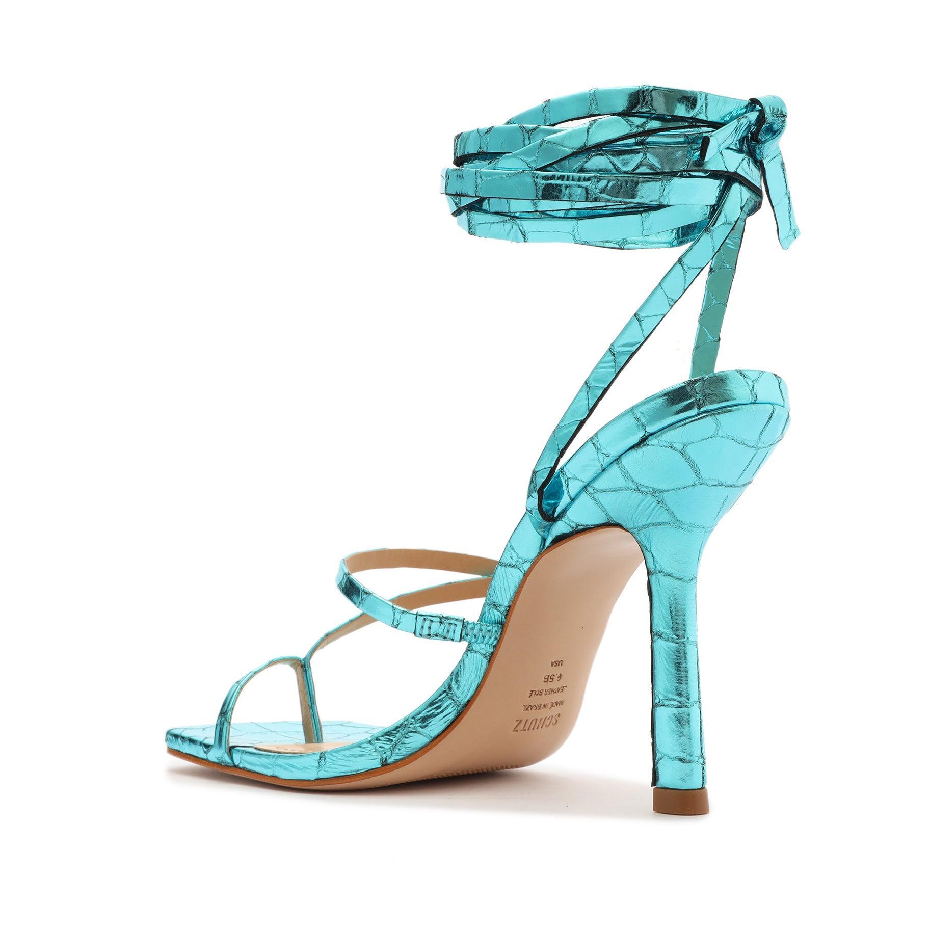 Lily Metallic Leather Sandal Female Product Image