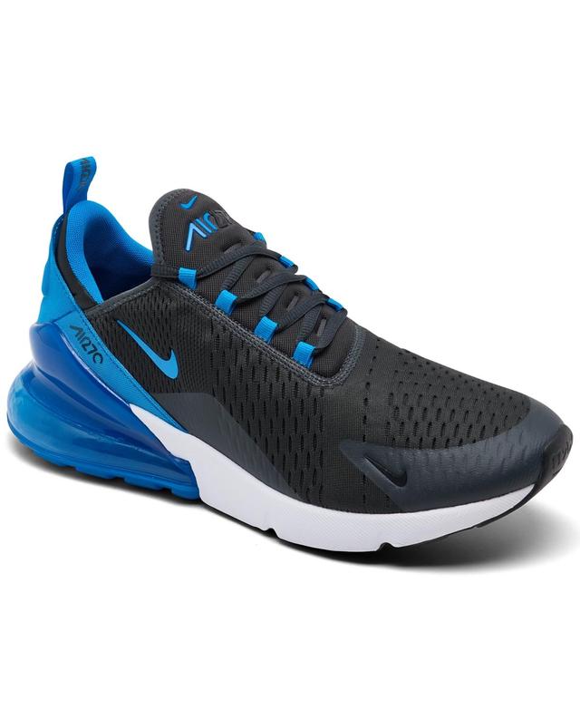 Nike Mens Air Max 270 Casual Sneakers from Finish Line - Anthracite/black Product Image