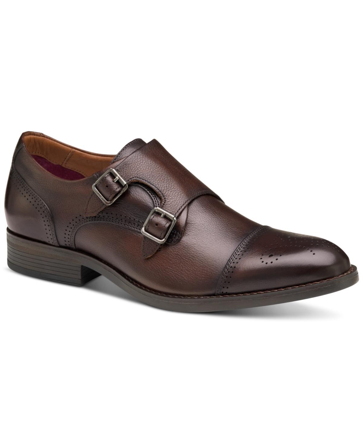 Johnston & Murphy Mens Hawthorn Double Buckle Monk Dress Shoes Mens Shoes Product Image