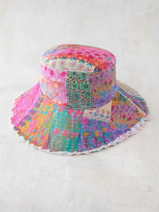 Sandy Days Bucket Hat - Watercolor Patchwork Product Image