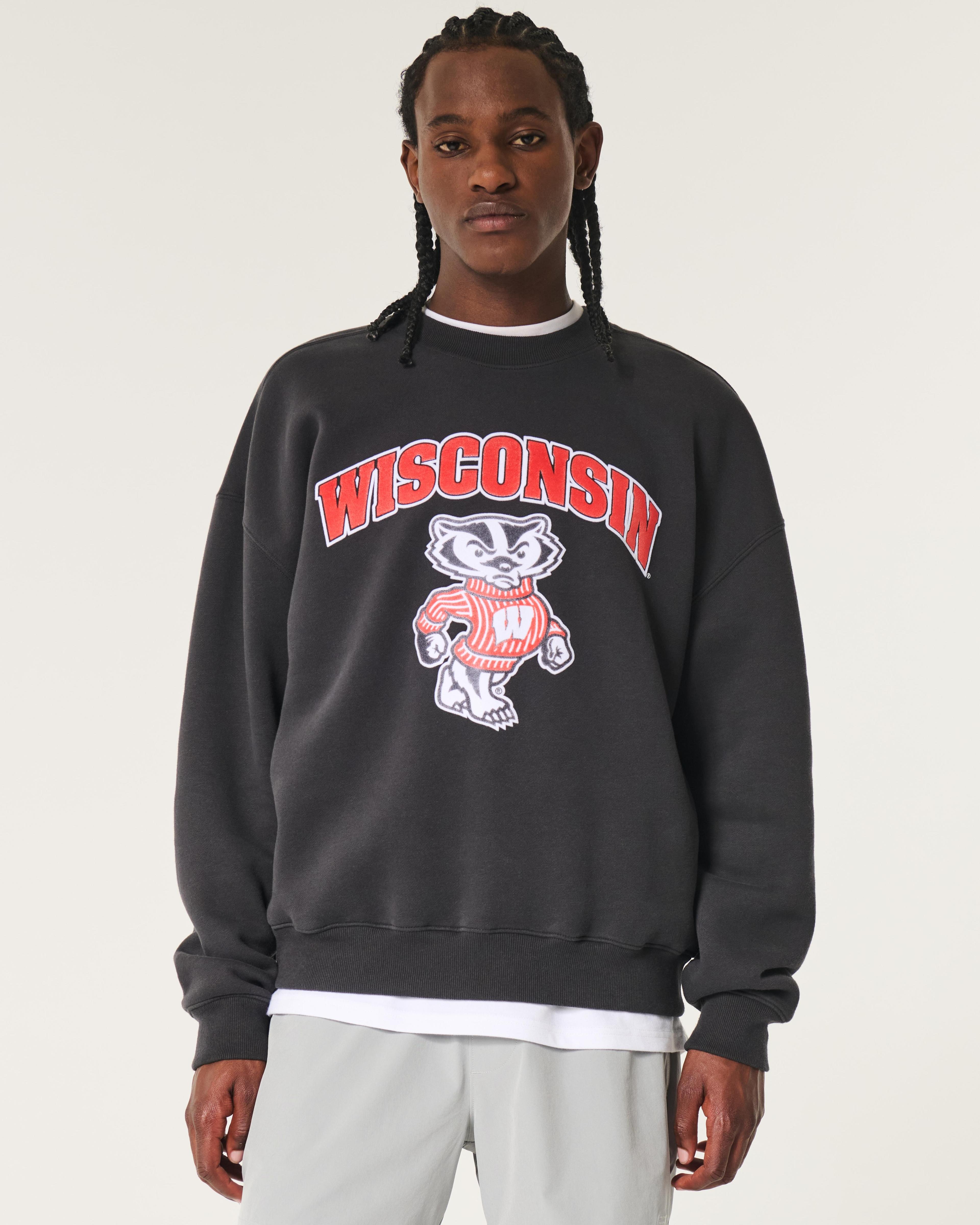 Boxy University of Pennsylvania Graphic Crew Sweatshirt Product Image