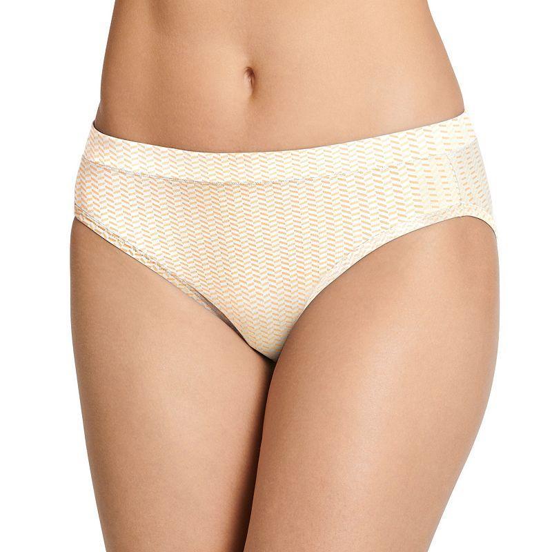 Womens Jockey Cotton Blend Stretch Bikini Panty 1341 Lt Beige Product Image