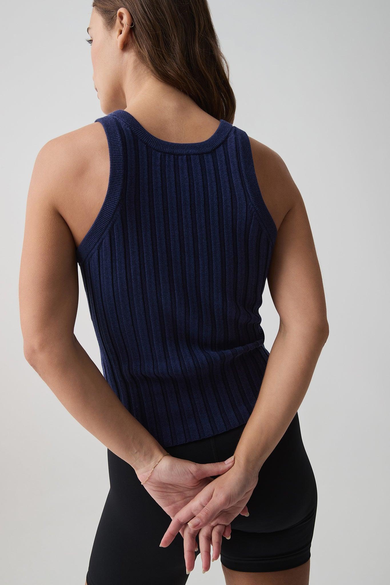 Hydra Logo Knit Ribbed Top Product Image