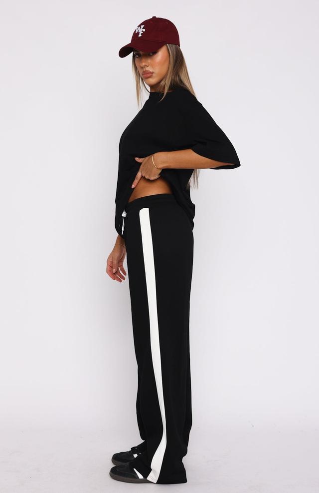 You Thought Wrong Track Pant Black Product Image