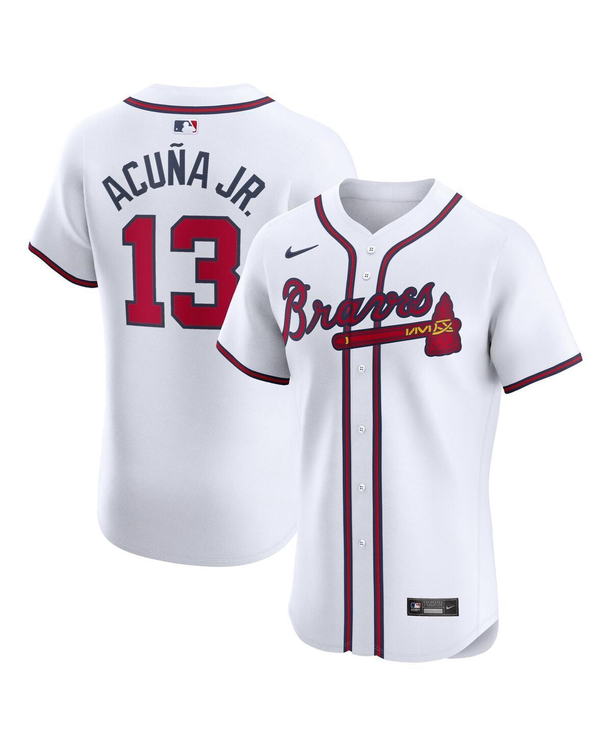 Ronald AcuÃ±a Jr. Atlanta Braves Nike Men's Dri-FIT ADV MLB Elite Jersey Product Image