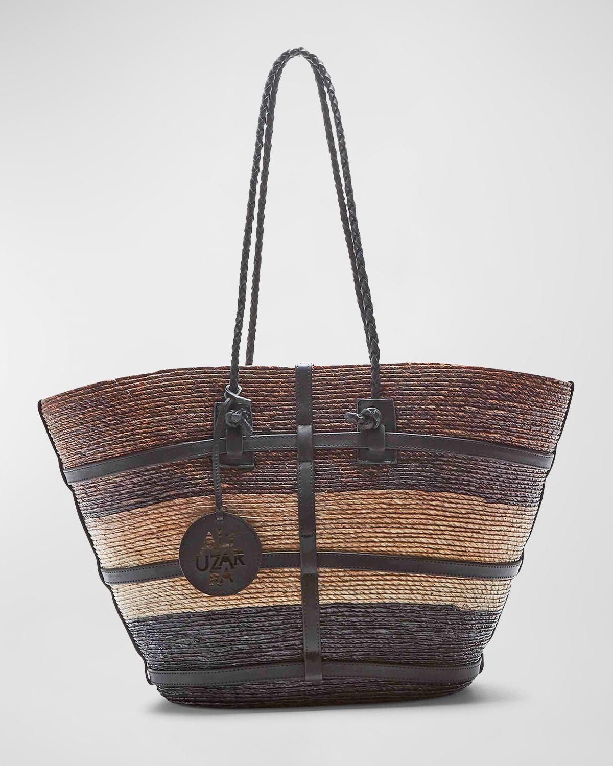 Womens Watermill Large Woven Raffia Bag Product Image